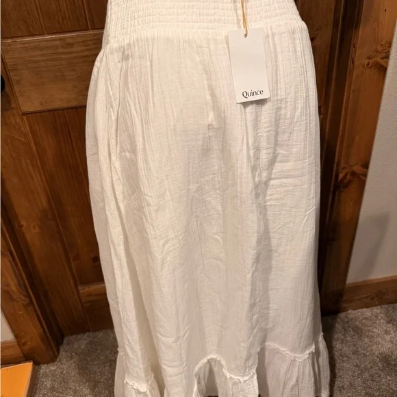 Quince Ivory Maxi Skirt - Picture 2 of 6